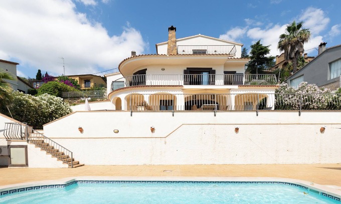 Calonge Casa | Casa de vacaciones 'Casa Vista Del Mar' con vistas al mar, piscina privada y Wi-Fi