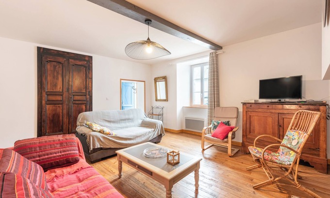 Heches Casa | Casa de vacaciones 'Chez Bob' con vistas a la montaña y Wi-Fi