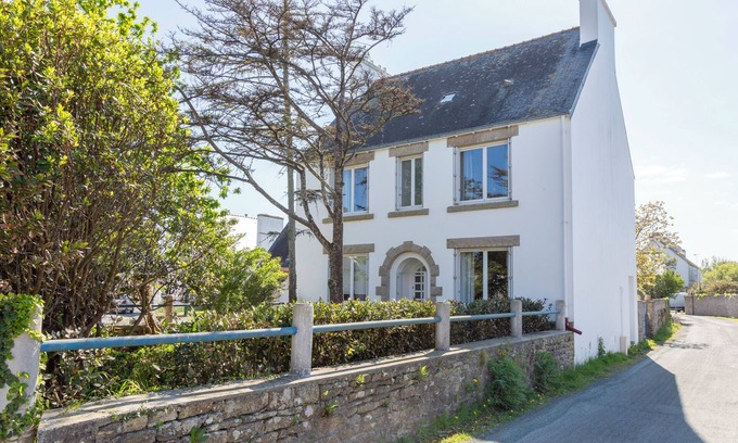 Penmarch Casa | Casa de vacaciones 'Cozy Breizh -4 Ch 8 Pers- 1km Plage' con terraza privada, jardín privado y Wi-Fi