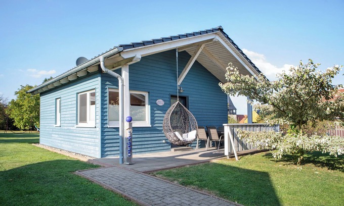 Craula Casa | Casa de vacaciones 'Ferienhaus Blau' con terraza privada, jardín privado y Wi-Fi