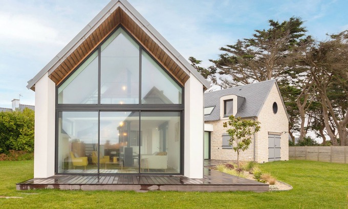Penmarch Casa | Casa de vacaciones 'Dune - 180m De La Plage' con terraza privada, jardín privado y Wi-Fi