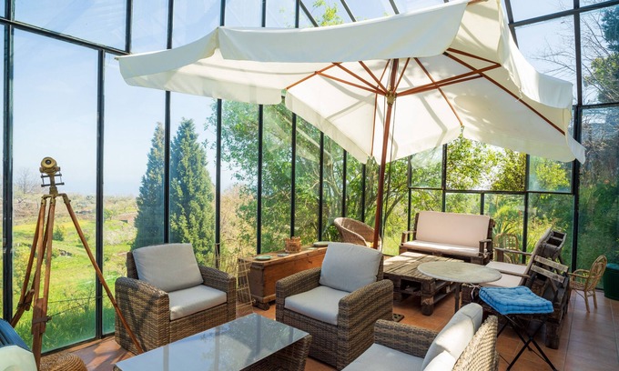 Piedimonte Etneo Casa | Casa de vacaciones 'Etnalodge' con vistas al mar, terraza privada y Wi-Fi