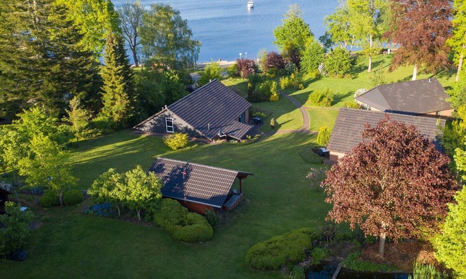 Borgstedt Casa | Casa de vacaciones 'Ferienhaus Eiderblick' con terraza privada, jardín privado y Wi-Fi