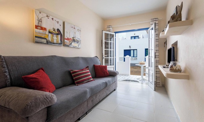 Caleta de Sebo Casa | Casa de vacaciones "El Sombrerito 4" con terraza y Wi-Fi