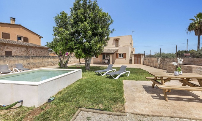 Algaida Casa | Casa de vacaciones "Es Cos" con jardín y Wi-Fi