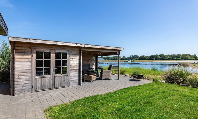 Wachtendonk Casa | Casa de vacaciones 'Ferienhaus Am See' con vistas al lago, terraza privada y Wi-Fi