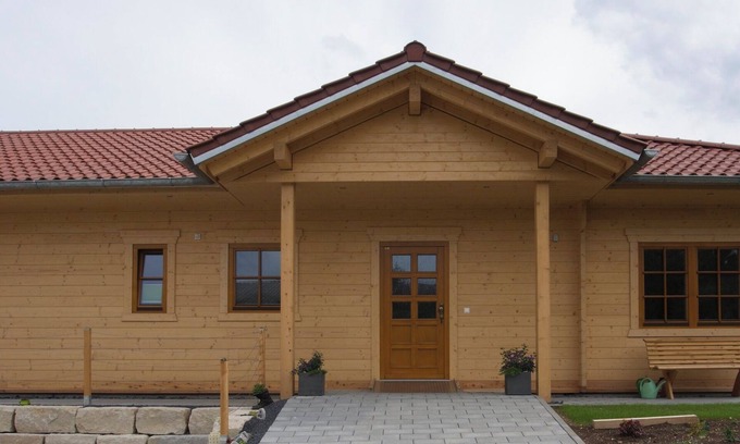 Hettingen Casa | Casa de vacaciones 'Ferienhaus Traum Teufel' con terraza compartida, jardín compartido y Wi-Fi