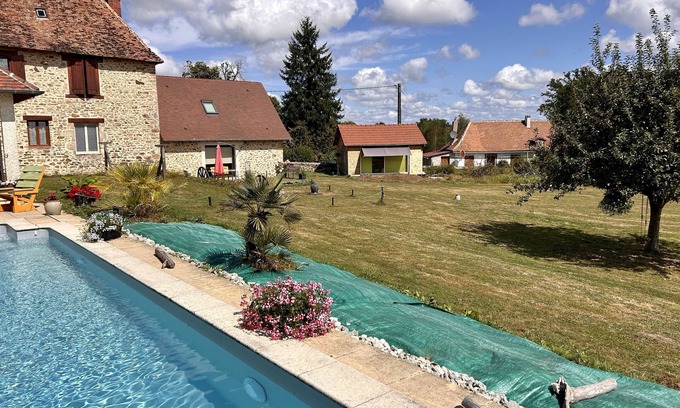 Masseret Casa | Casa de vacaciones 'Gîte Cosy Forme Et Bien-être' con piscina compartida, Wi-Fi y aire acondicionado