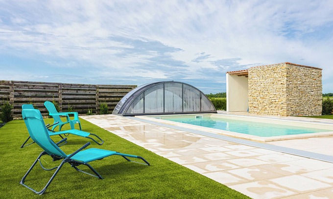 Marans Casa | Casa de vacaciones 'Gîte Koala' con piscina privada, Wi-Fi y aire acondicionado