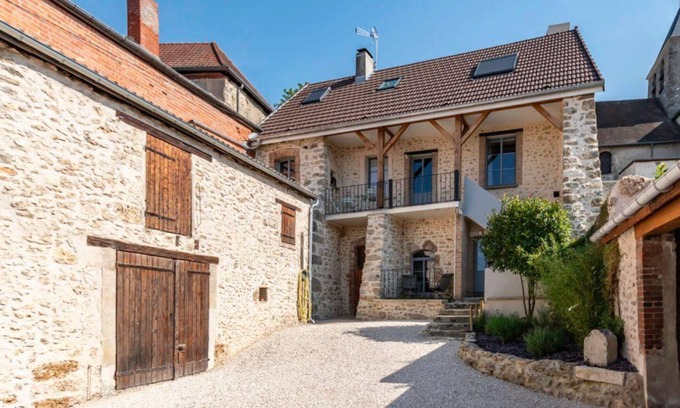 Venteuil Casa | Casa de vacaciones 'Gîte La Voisine' con terraza privada, Wi-Fi y aire acondicionado