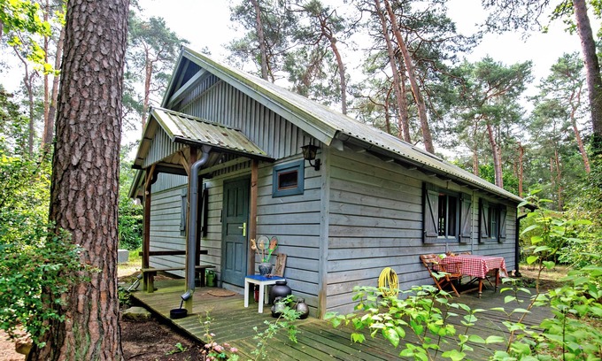 Wildpark West Casa | Casa de vacaciones 'Haus Im Grünen Wildpark' con terraza privada y jardín privado
