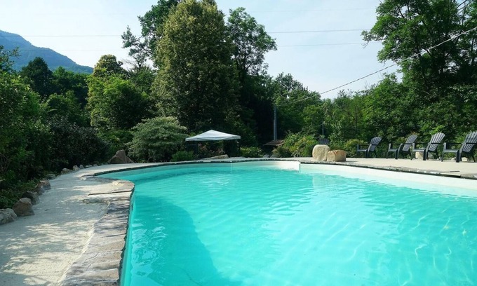 Rancio Valcuvia Apartamento | Viviendas en un antiguo molino del siglo 18. Siglo. Con 10 000 metros cuadrados de terreno y piscina