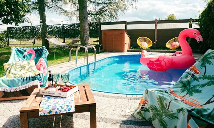 Koscierzyna Casa | Casa en Kashubia con Piscina y Sauna