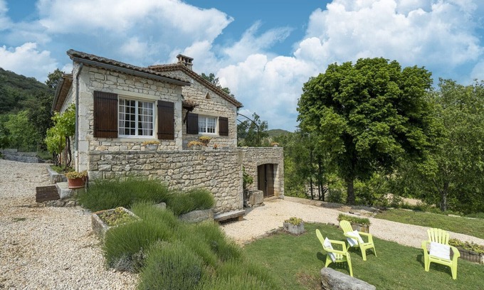 Montclus Casa | Casa en Montclus junto al río Cèze