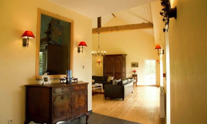 Stoumont Casa | Villa Vintage en Stoumont con sauna finlandesa