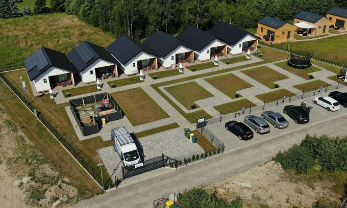Darlowo Casa | Casa de vacaciones en Wicie con jardín