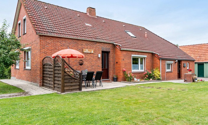 Ihlow Casa | Casa de vacaciones 'Jollenhuus' con terraza privada, jardín privado y Wi-Fi