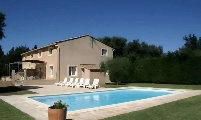 Monteux Casa | Casa de vacaciones 'La Crozette' con piscina privada, Wi-Fi y aire acondicionado