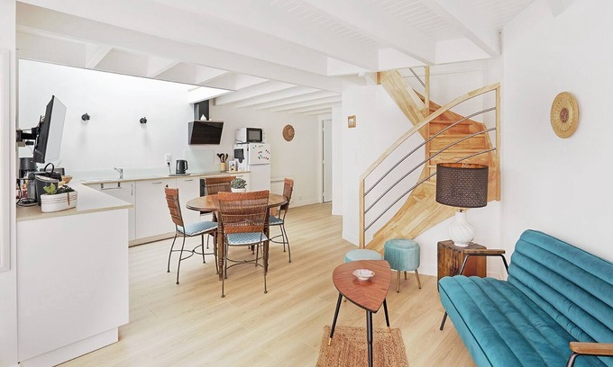 Pornic Apartamento | Casa de vacaciones 'La Galerie Pornic - Maison Lotus' con Wi-Fi