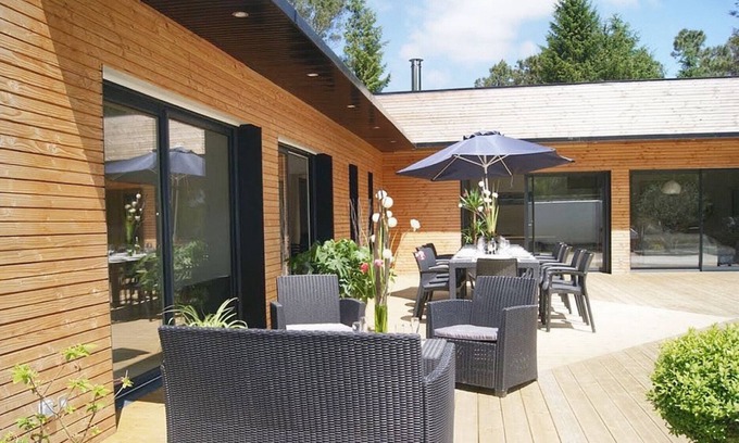 Sizun Casa | Casa de vacaciones 'La Villa Des Légendes' con terraza privada, jardín privado y Wi-Fi