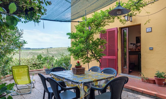 Spicchio-Sovigliana Casa | Casa de vacaciones 'Leccio Relax Con Vista' con jardín privado, Wi-Fi y aire acondicionado