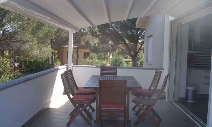 Cala Liberotto Casa | Casa vacacional con terraza