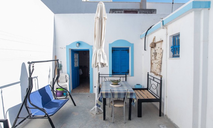 Vivlos Casa | Casa de vacaciones 'Naxos Family House In Vivlos' con vistas al mar, Wi-Fi y aire acondicionado