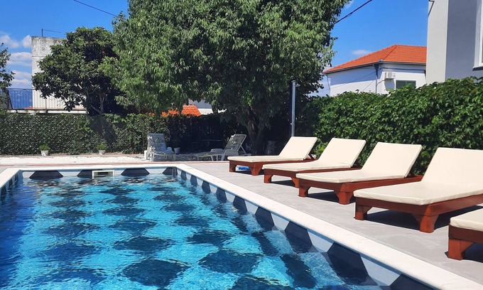 Slatine Casa | Casa de vacaciones Nino con piscina privada