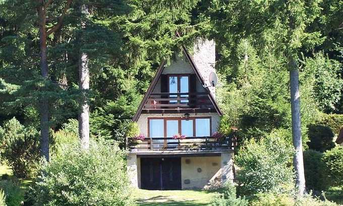 Frymburk Casa | Casa vacacional a sólo 15 metros del lago Lipno