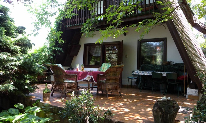 Balatonlelle Casa | Casa vacacional con terraza