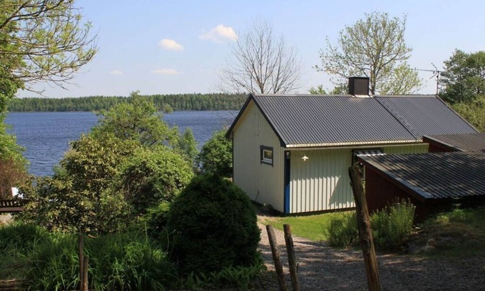 Lammhult Casa | Casa de vacaciones Hus Lammen justo en el lago