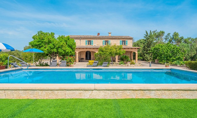 Petra Casa | Casa de vacaciones 'Son Maimo' con piscina privada, terraza privada y Wi-Fi