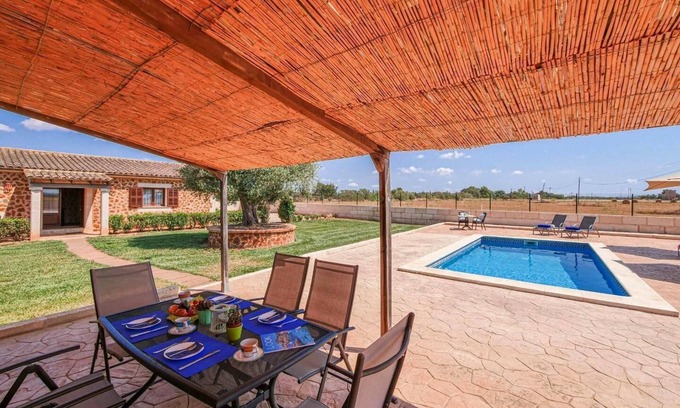 Campos Casa | Casa de vacaciones "Son Sea" con vistas a la montaña, piscina y Wi-Fi