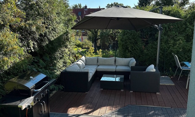 Weststadt Casa | Casa de vacaciones 'Casa espaciosa con jardín' con terraza privada y Wi-Fi