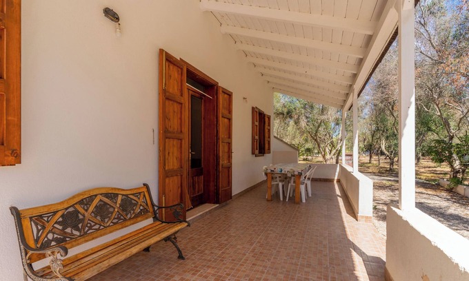 Presicce Casa | Casa de vacaciones "Tenuta La Saracina - Villino 5" con vistas al mar, balcón y Wi-Fi