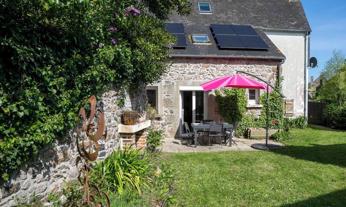 Le Merzer Casa | Casa de vacaciones 'Ty Carolie' con terraza privada, jardín privado y Wi-Fi