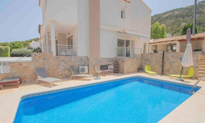 El Albir Casa | Casa de vacaciones Villa Polar Spaniahome con vistas al mar, piscina y Wi-Fi
