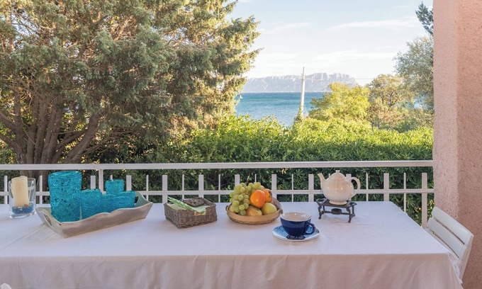 Pittulongu Casa | Casa de vacaciones "Villa Rosa sul Mare" con vistas al mar, terrazas y Wi-Fi