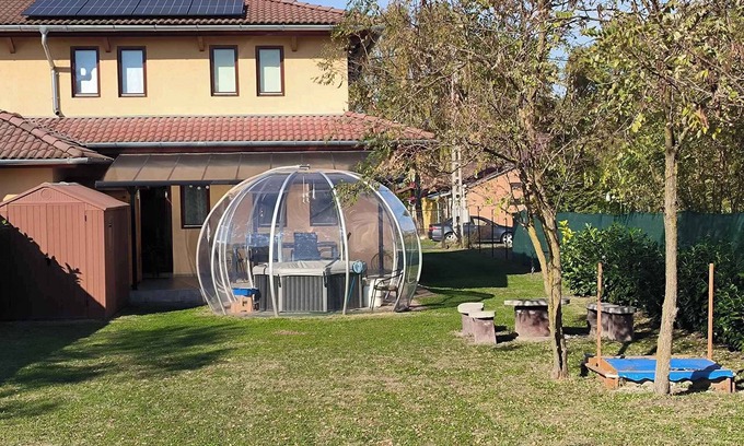 Balatonkeresztur Casa | Casa vacacional con sauna de infrarrojos y jacuzzi
