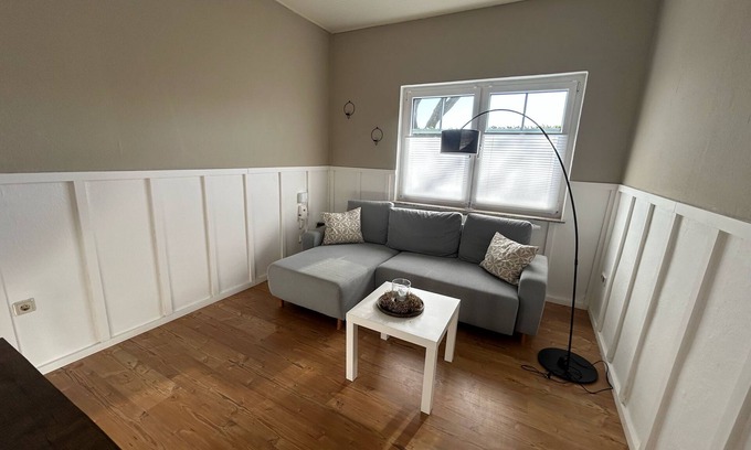 Ihlow Casa | Casa de vacaciones 'Weißer Friese' con terraza privada, jardín compartido y Wi-Fi