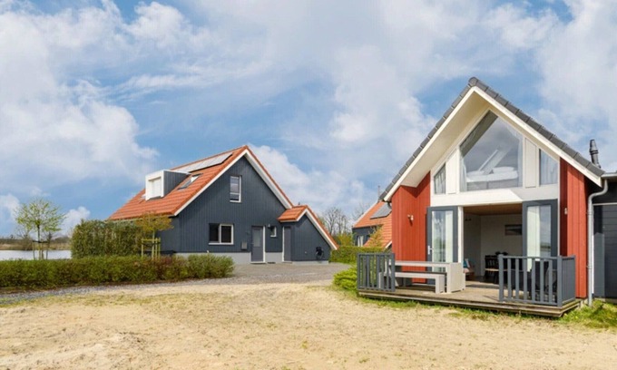Langelille Casa | Casa de vacaciones con jardín cerca de Tjeukermeer