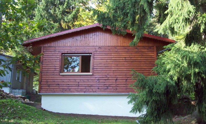 Wilhelmsthal Casa | Casa vacacional con jardín en el bosque