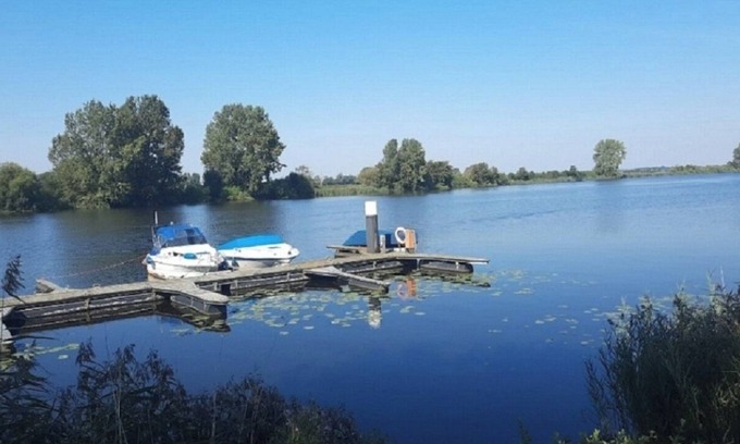 Horst Casa | Casa de vacaciones 'Ferienhaus Zum Eiderweg Hennstedt' con terraza privada y jardín privado