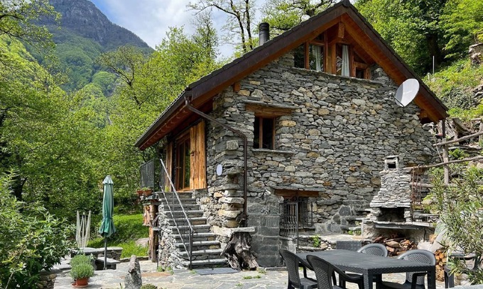 Cavergno Casa | Casa de vacaciones Cavergno para 1 - 4 personas con 1 dormitorio - Casa de vacaciones