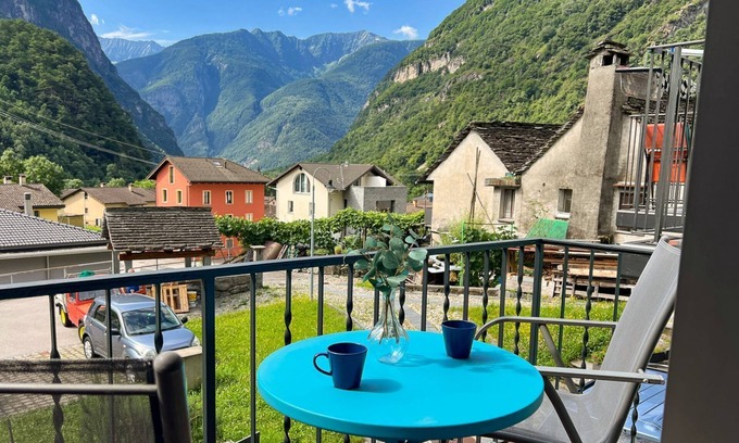Cavergno Casa | Casa de vacaciones Cavergno para 1 - 4 personas con 3 dormitorios - Casa de vacaciones
