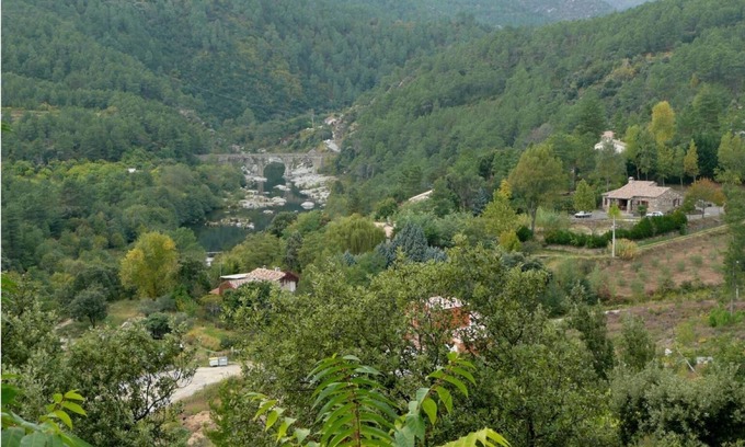 Les Salelles Casa | Casa de vacaciones en el sur de Ardèche