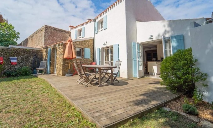 Ile d'Yeu Casa | Casa de vacaciones L'Île d'Yeu para 6 personas con 3 dormitorios - Casa de vacaciones