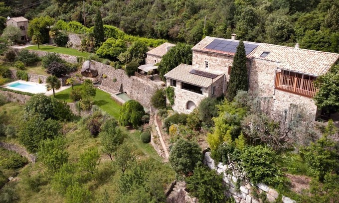 Largentiere Casa | Casa de vacaciones Largentière para 1 - 14 personas con 7 dormitorios - Casa de vacaciones