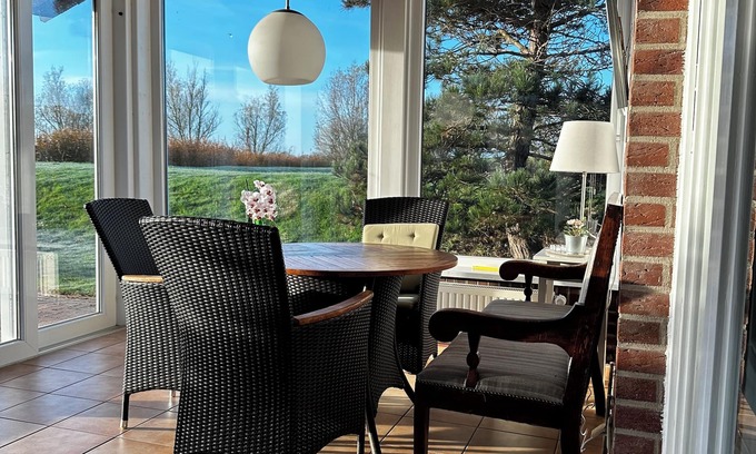 Großwurden Casa | Casa de vacaciones con vistas al prado