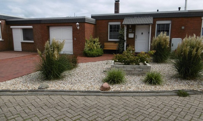 Dornumersiel Casa | CASA DE VACACIONES "NORDSEESCHOLLE6" justo en el dique - perro bienvenido-WiFi gratis
